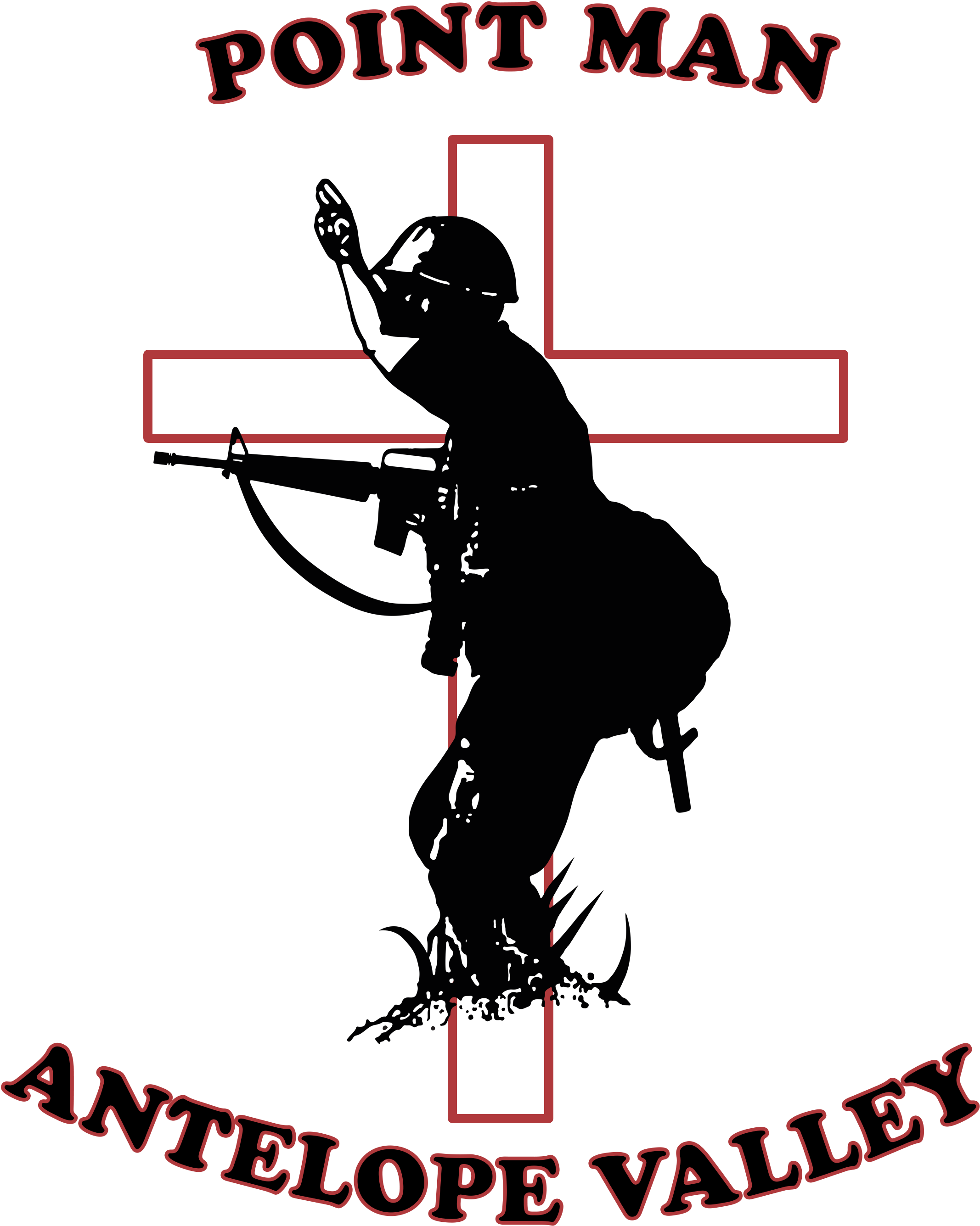 Point Man Antelope Valley - Valley Of The Shadow: A Manual For The Left Behind (2400x3000), Png Download