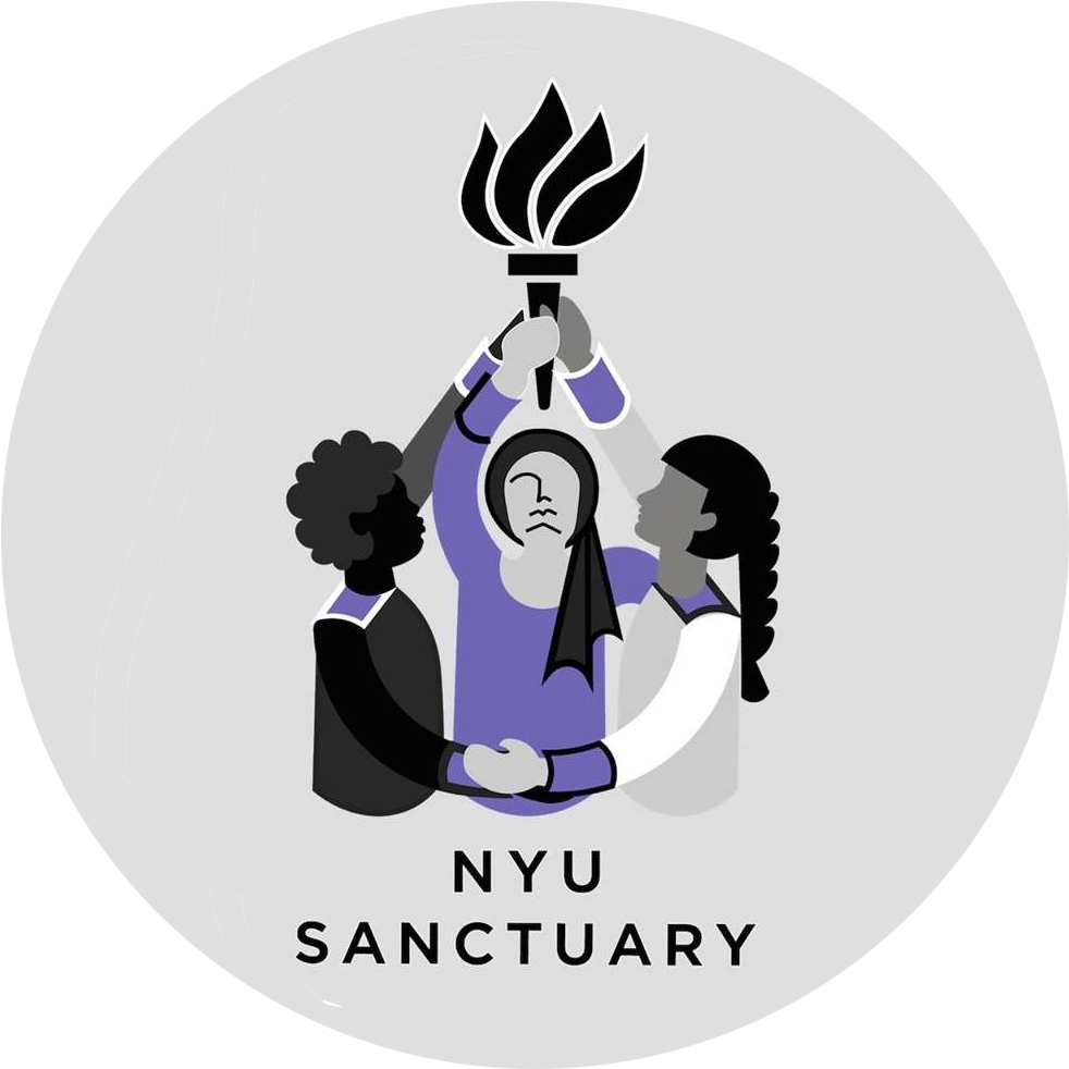 Find Us On Facebook And Twitter, Request Access To - Nyu Law (1036x1039), Png Download