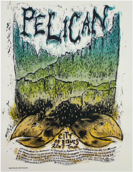 City Of Echoes Tour Poster - Poster (600x600), Png Download