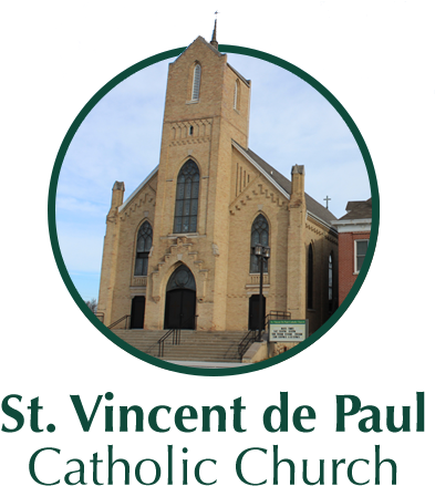 Vincent De Paul Catholic Church - Saint Vincent De Paul Church (400x440), Png Download
