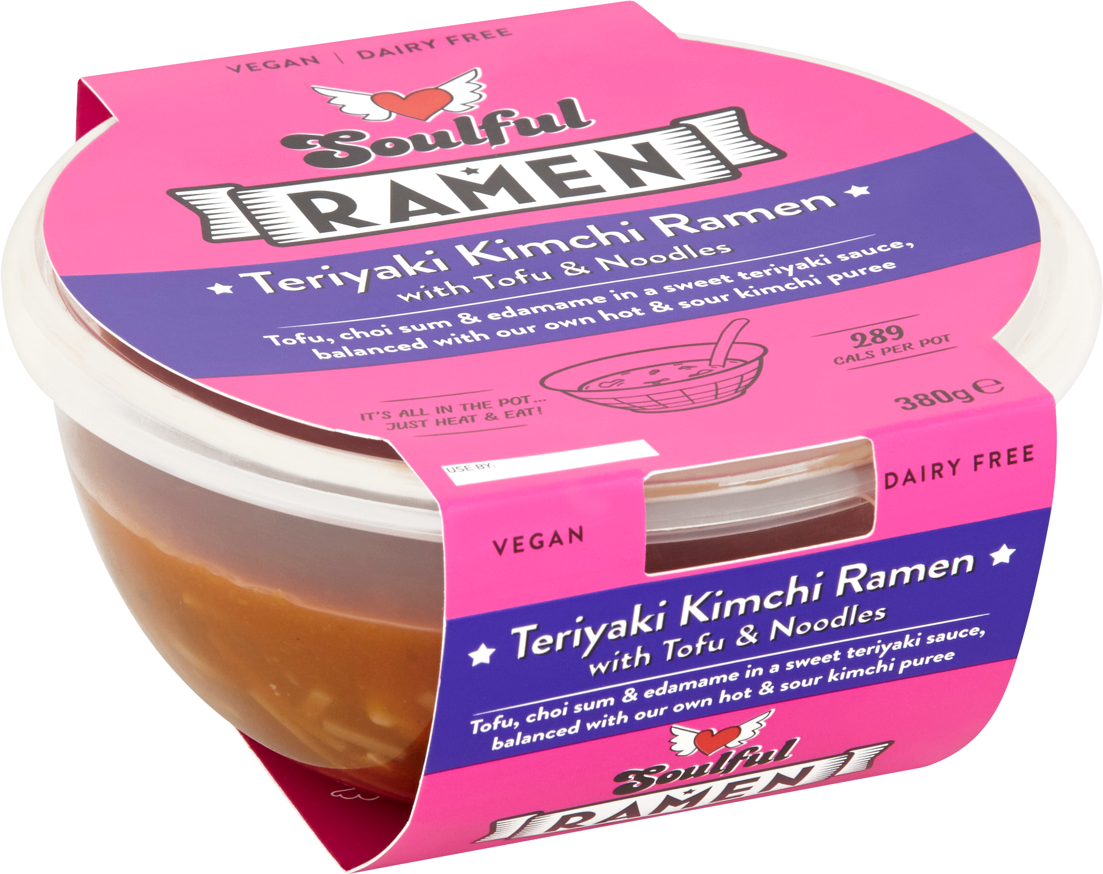 Teriyaki Kimchi Ramen - Soulful Teriyaki Kimchi Ramen (2365x2365), Png Download