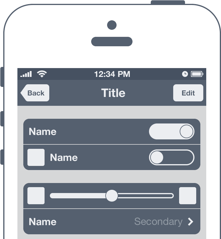 Mobile Wireframes Png (840x810), Png Download