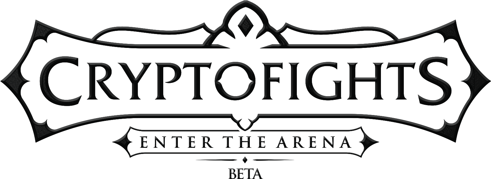 Cryptofights Logo Dark - Video Game (1595x706), Png Download