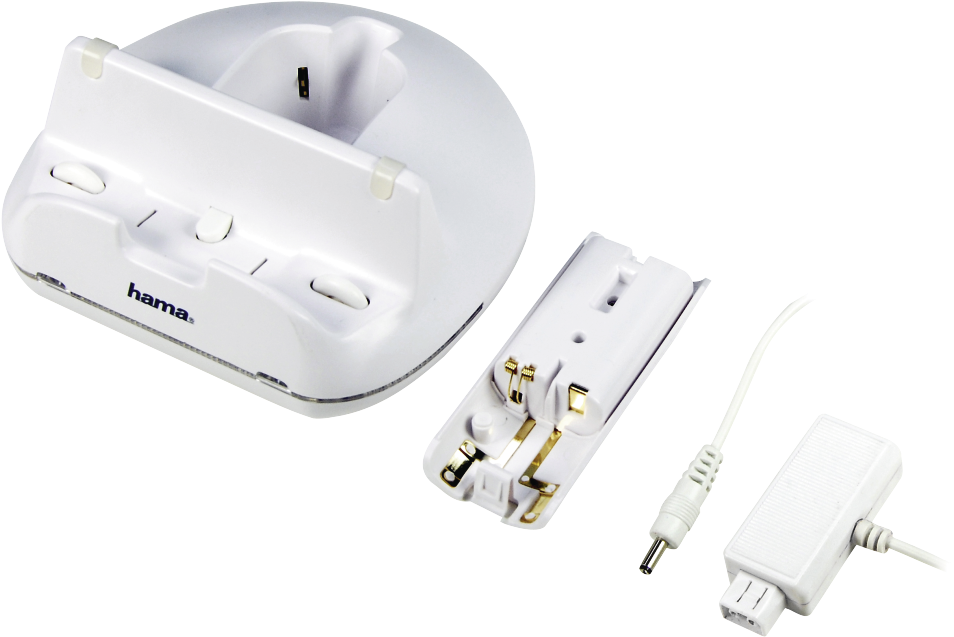 Triple Charger For Nintendo Wii U, White - Electronics (1100x1100), Png Download