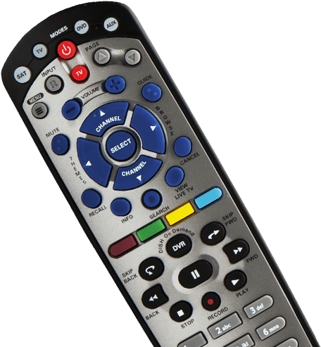 Dish Remotes Can Be Universal Remotes - Dish-network 20.1 Ir Satellite Receiver Remote Control (829x560), Png Download