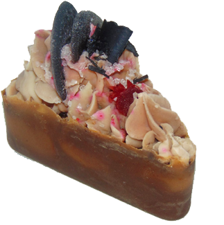 Chocolate Strawberry Soap - Chocolate (350x350), Png Download
