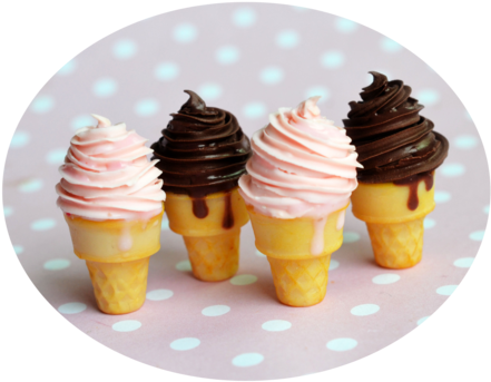 Scrumptiousdoodle - Miniature Food (450x348), Png Download