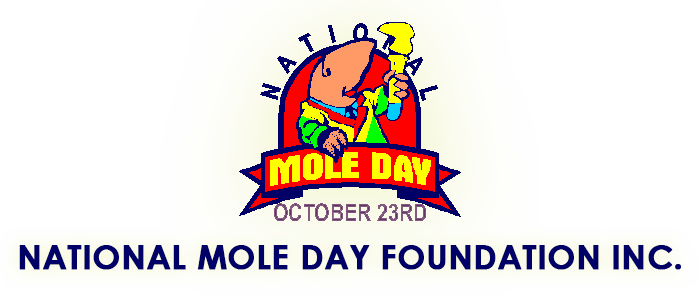 Logo - National Mole Day Logo (700x296), Png Download