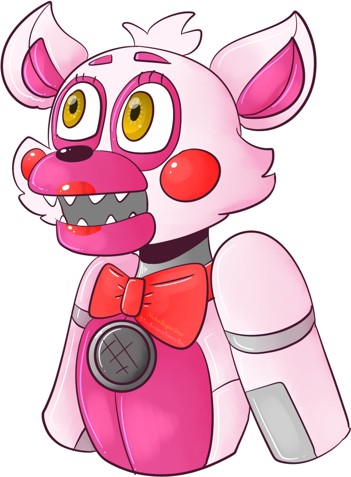 Funtime Foxy Funtime Foxy Sister Location Sister Location - Neko Sugar Star (750x968), Png Download