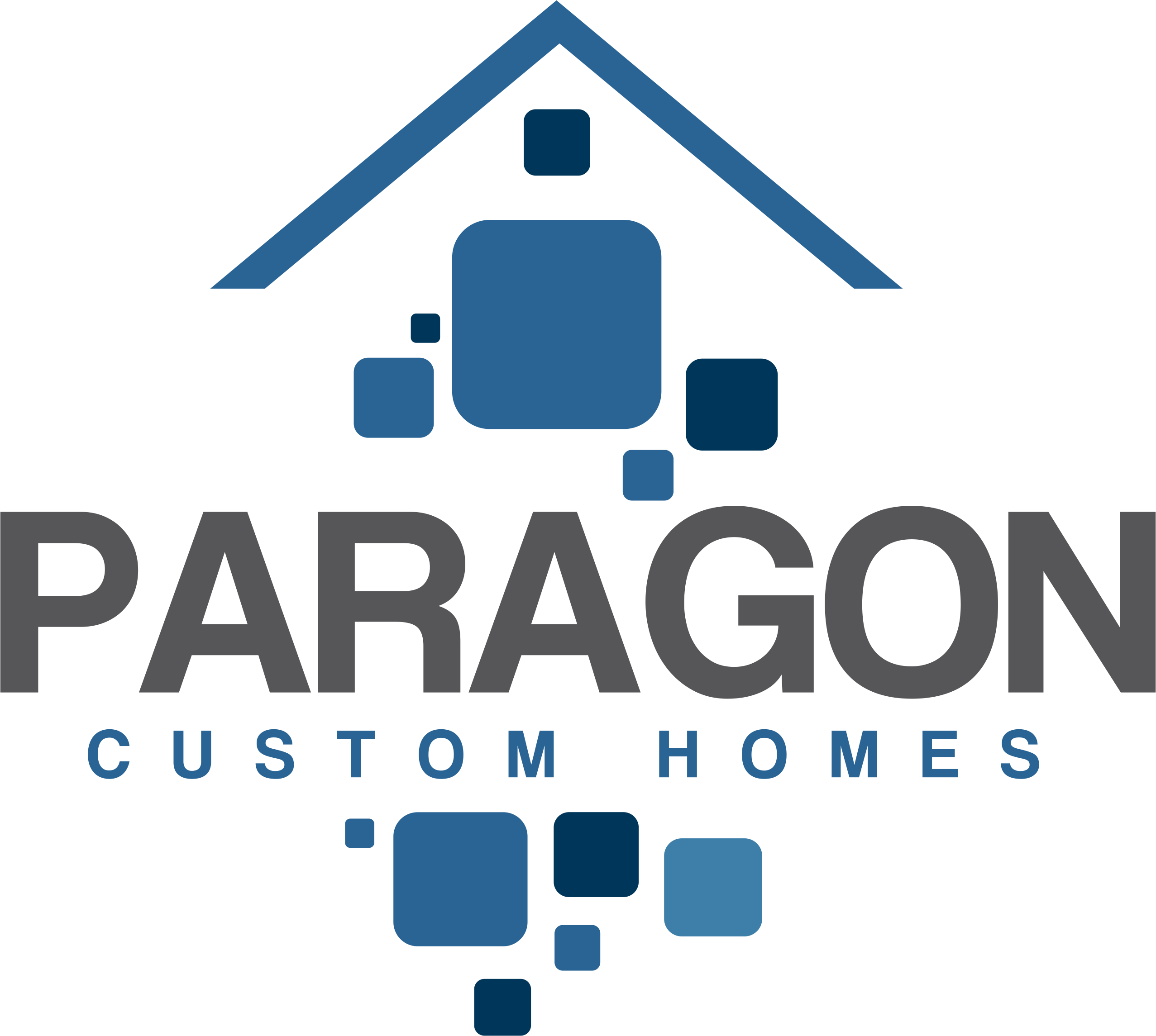 Logo - Paragon Homes Logo (2554x2290), Png Download