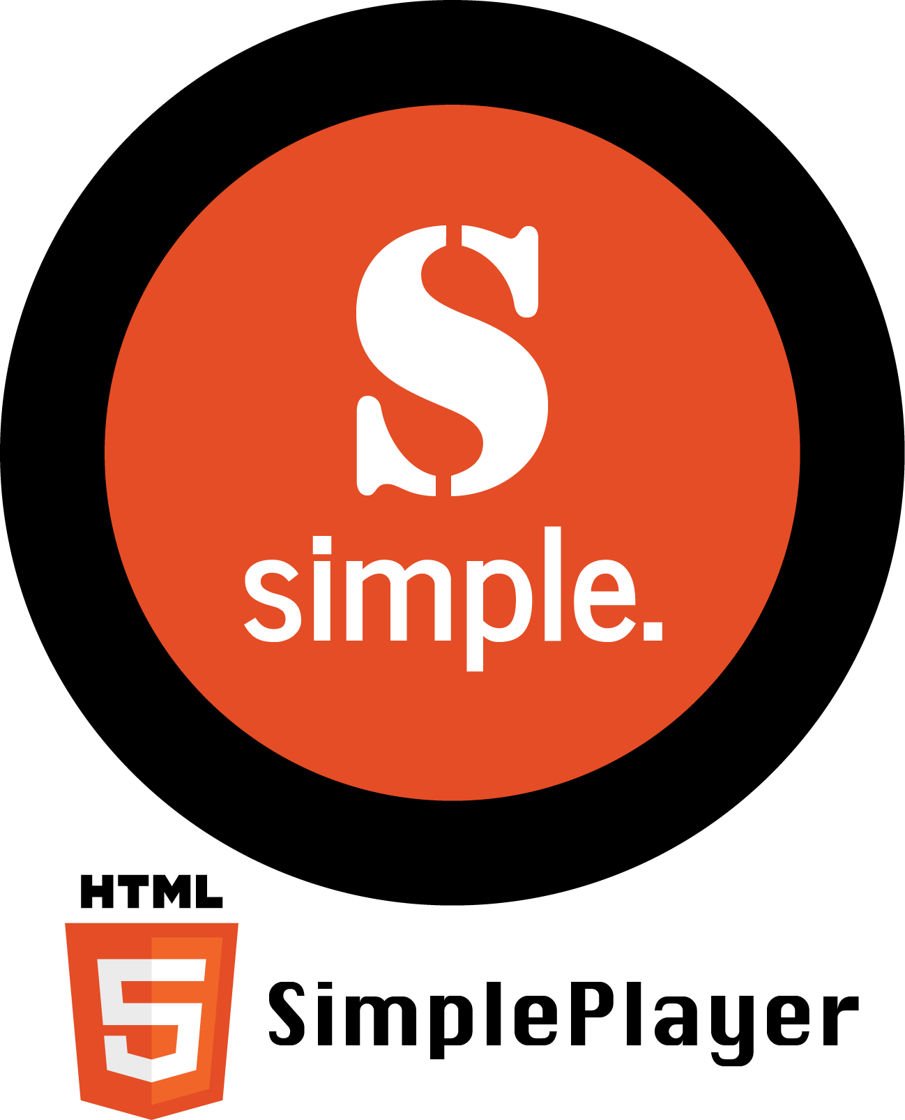 Html5 Simplerplayer - Html 5 (1298x1605), Png Download