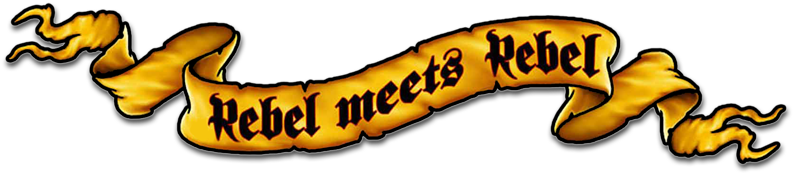 Rebel Meets Rebel Logo (800x310), Png Download
