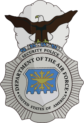 Du 0083 02 Police Officer Air Force Materiel Command - Lackland Afb (288x421), Png Download