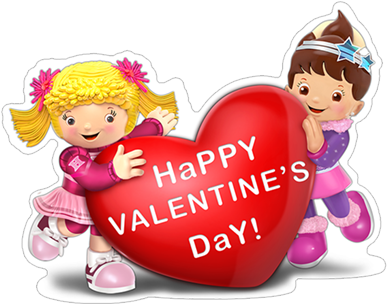 Happy Valentine's Day - 父亲 节 的 卡片 (490x317), Png Download