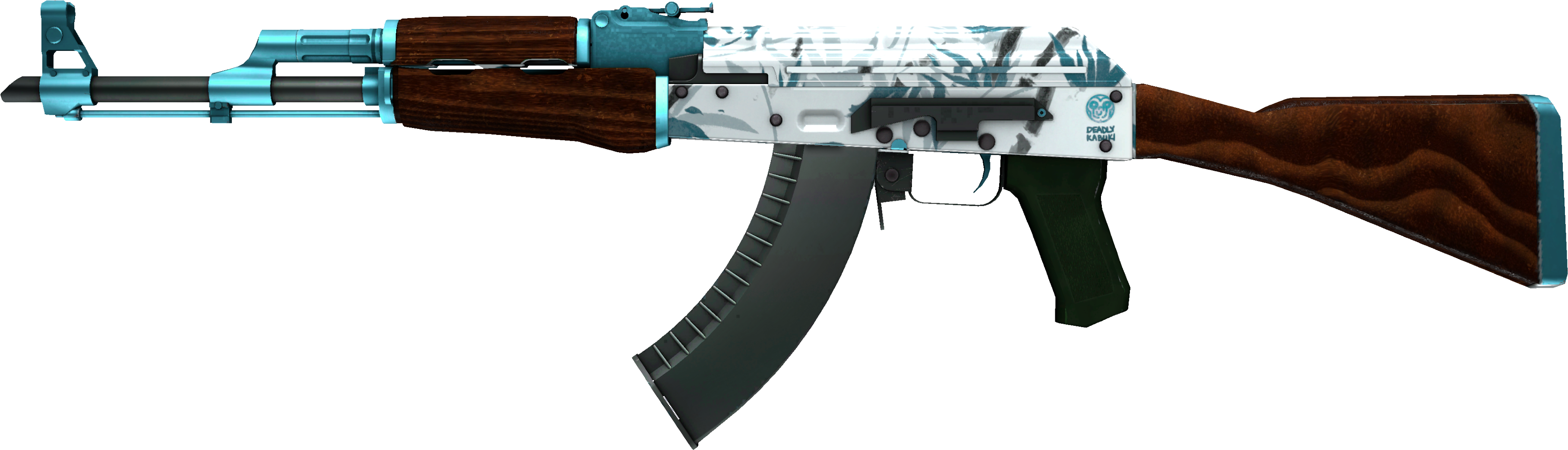 This Is How A Yellow/green Colorblind Person Sees Some - Ak Aquamarine (3754x1194), Png Download