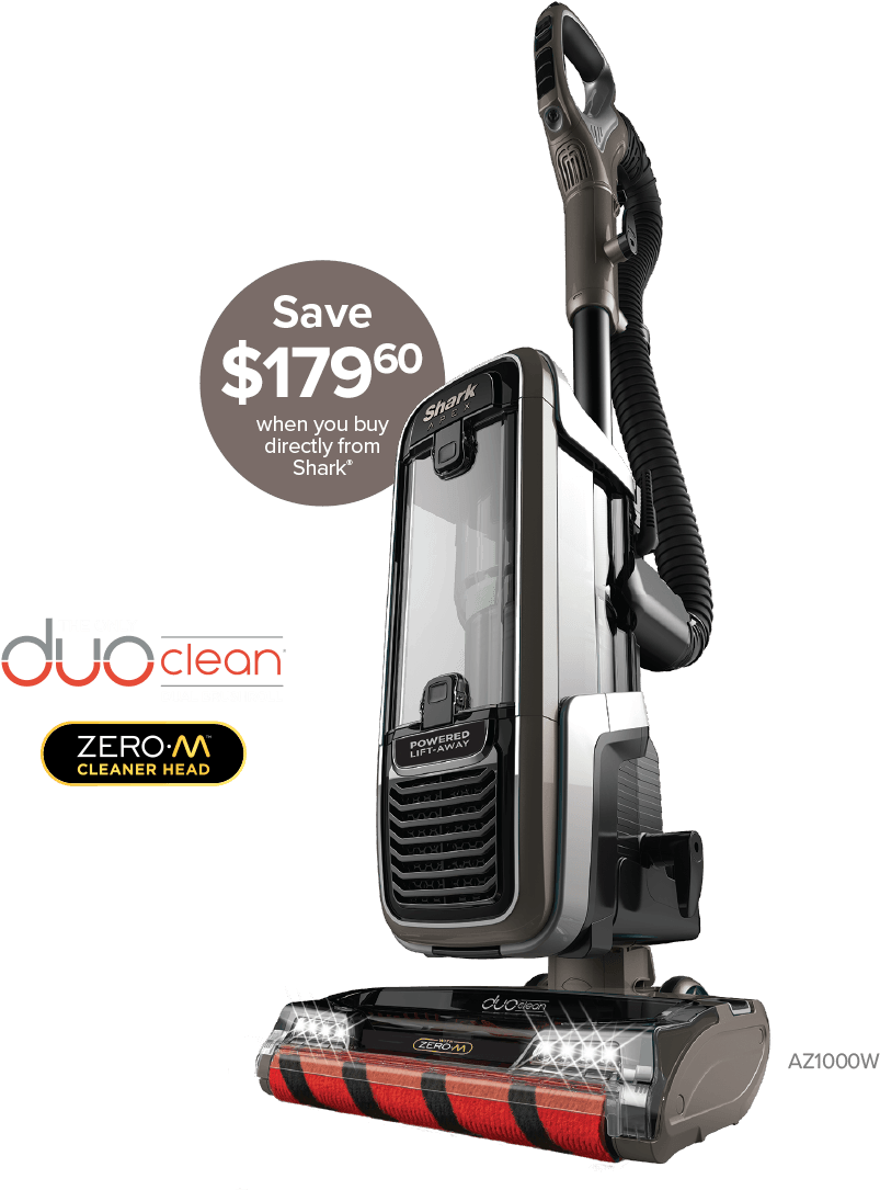 Shark Apex Duoclean Powered Lift-away Ax952 Cyan (860x1084), Png Download