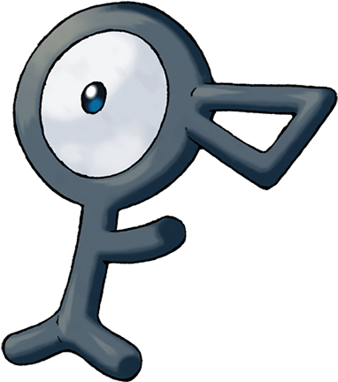 This Pokémon Is Shaped Like Ancient Writing - Pokemon Unown (475x475), Png Download