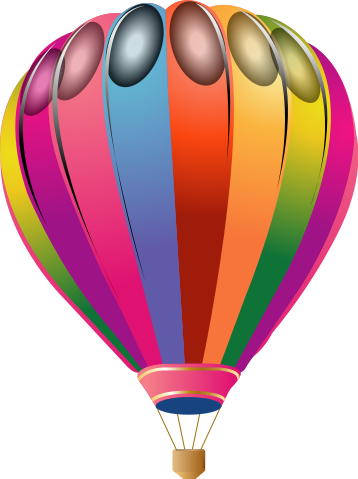179 × 240 Pixels - Festival Hot Air Balloon Clipart (358x479), Png Download