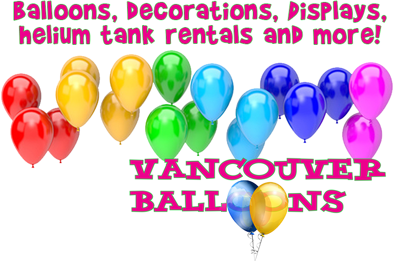 Vancouver's Best Balloon Store - Balloon (784x563), Png Download