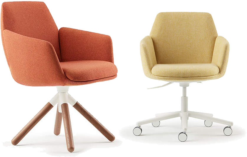 Poppy Provides A Comfortable Seating Destination For - Haworth Poppy Guest Chair (837x534), Png Download