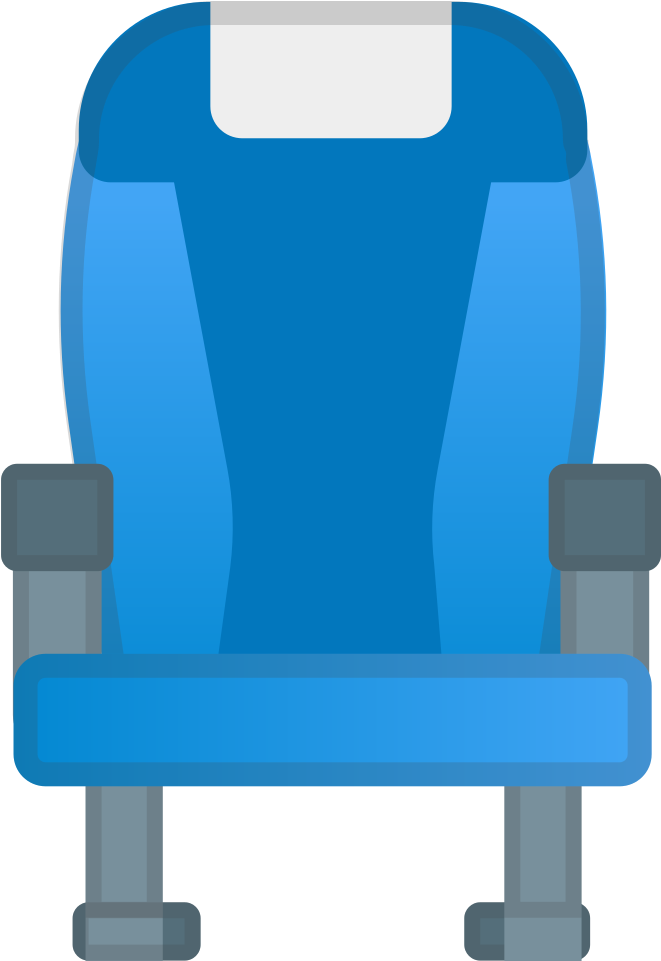 Seat Icon (1024x1024), Png Download