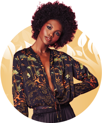 Celebrating One's Own Natural Hair Texture Was Now - Afro (449x480), Png Download