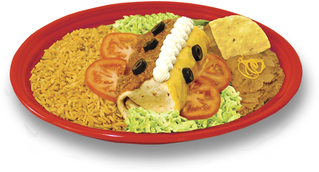 Burrito Platter - Taco Villa Smothered Burrito (750x480), Png Download