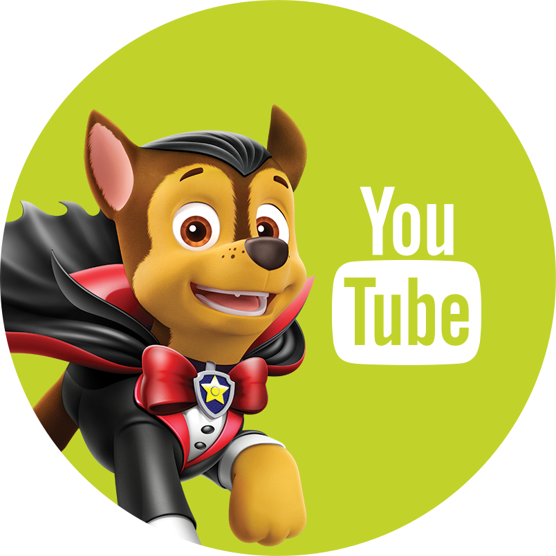 Halloween Chase Youtube - Youtube Logo Black (804x804), Png Download