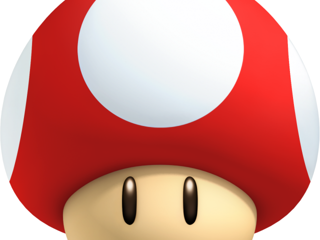 Nintendo Clipart Mario Mushroom - Ceta De Mario Bros (640x480), Png Download