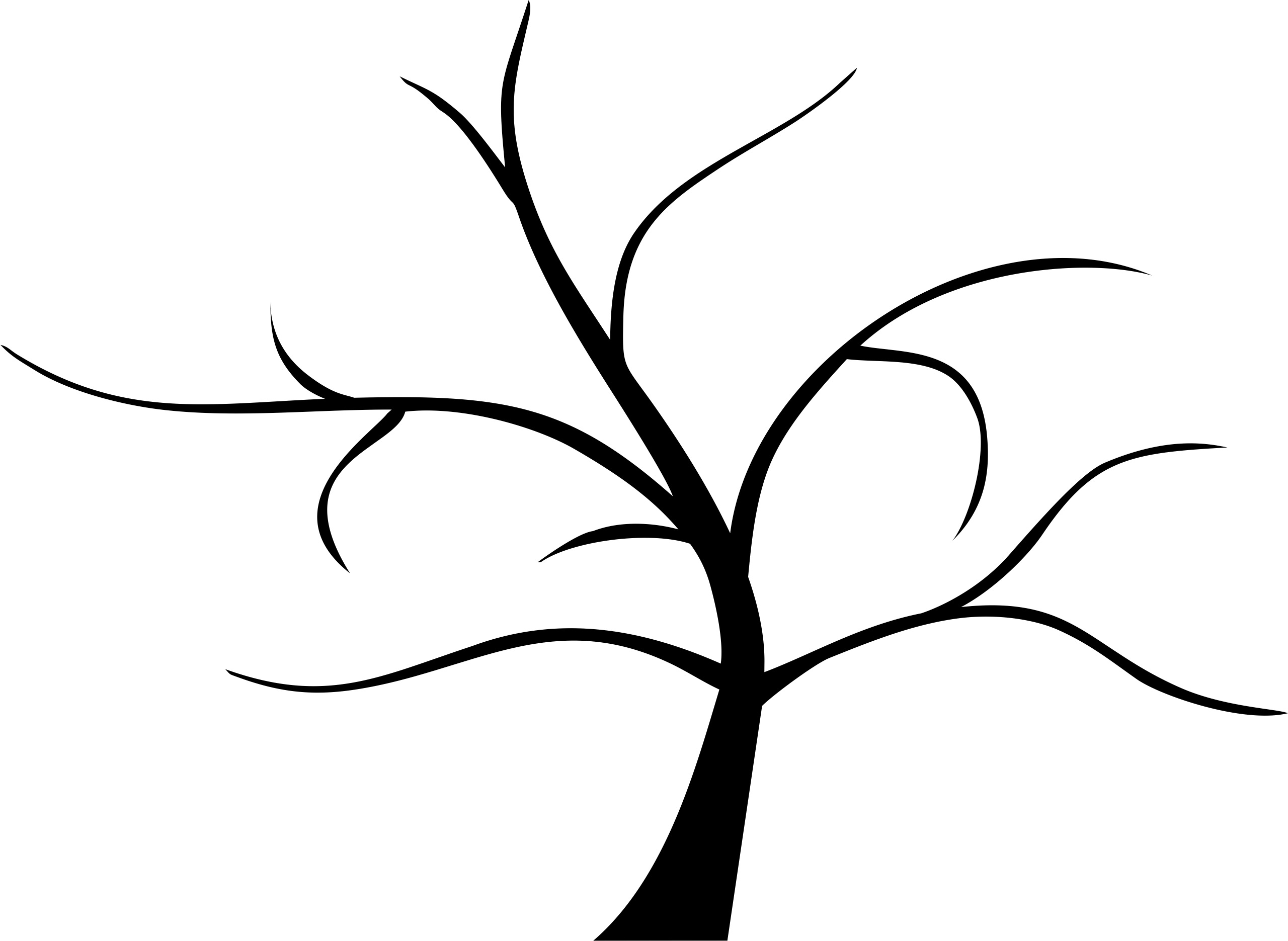 Technologies - Tree (2560x1871), Png Download