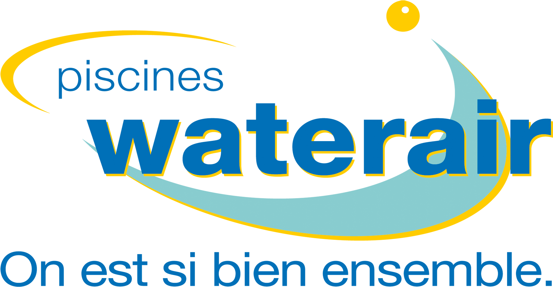 File - Logo-waterair - Water Air Piscinas (2100x1200), Png Download