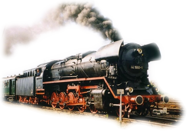 Tubes Trains - Imagens De Trem Antigos (600x422), Png Download