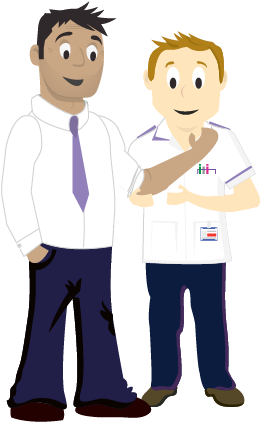 Muscles, Joints And Bones - Cartoon (393x456), Png Download