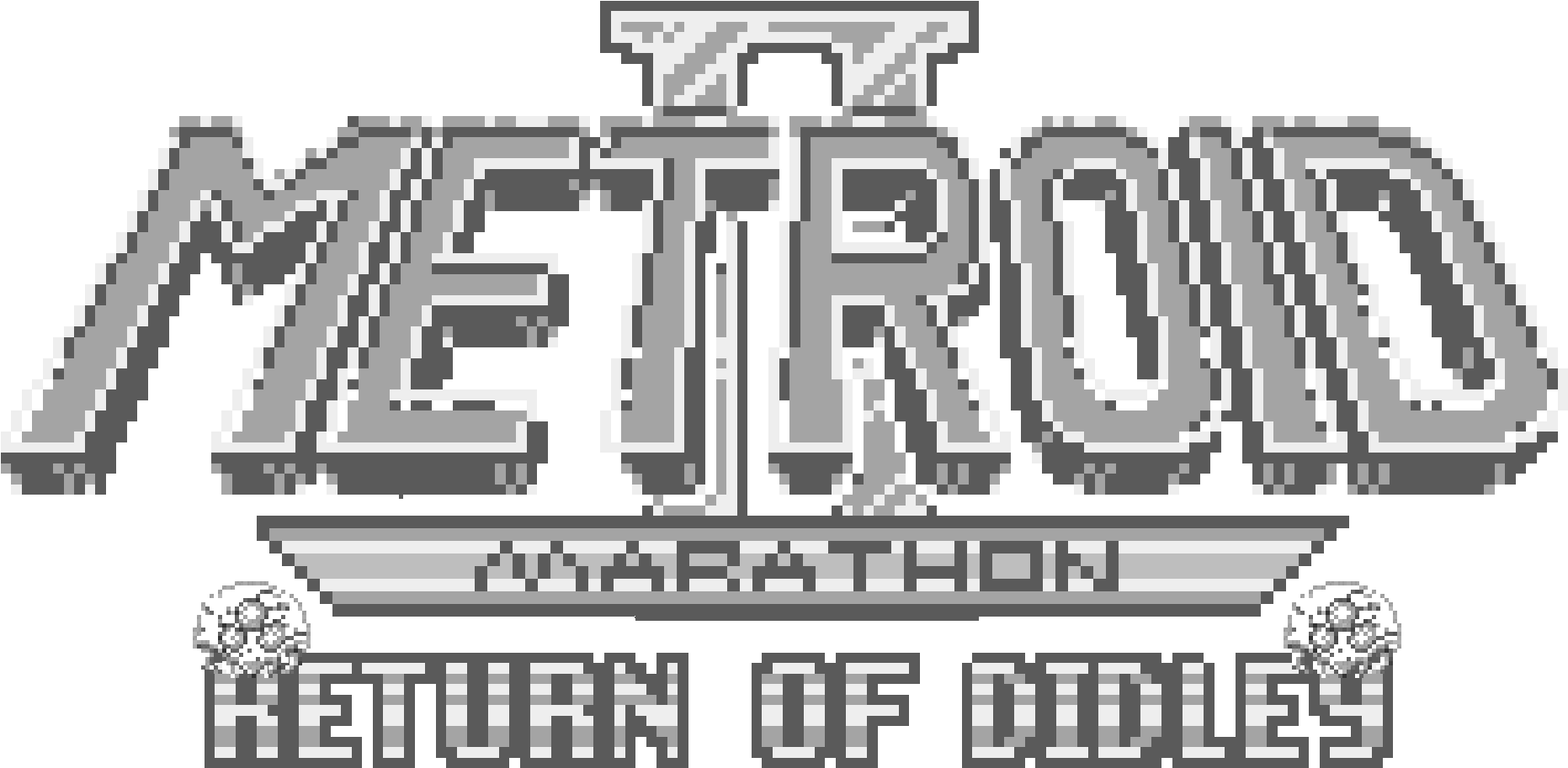 Metroid Marathon 2 Banner - T-shirt (2000x985), Png Download