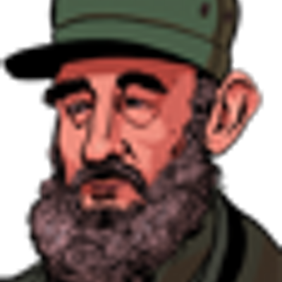 Plaid Fidel Castro - Fidel Castro (400x400), Png Download