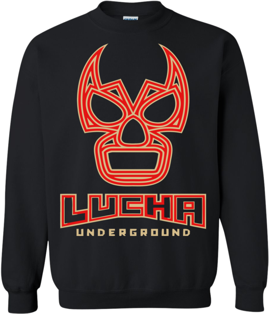 American Wrestling Show Lucha Underground T-shirt - Rey Mysterio Lucha Underground Logo (1024x1024), Png Download