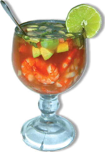 Eduardo's Coctél De Camarones - Cocktail De Camarones Png (337x488), Png Download