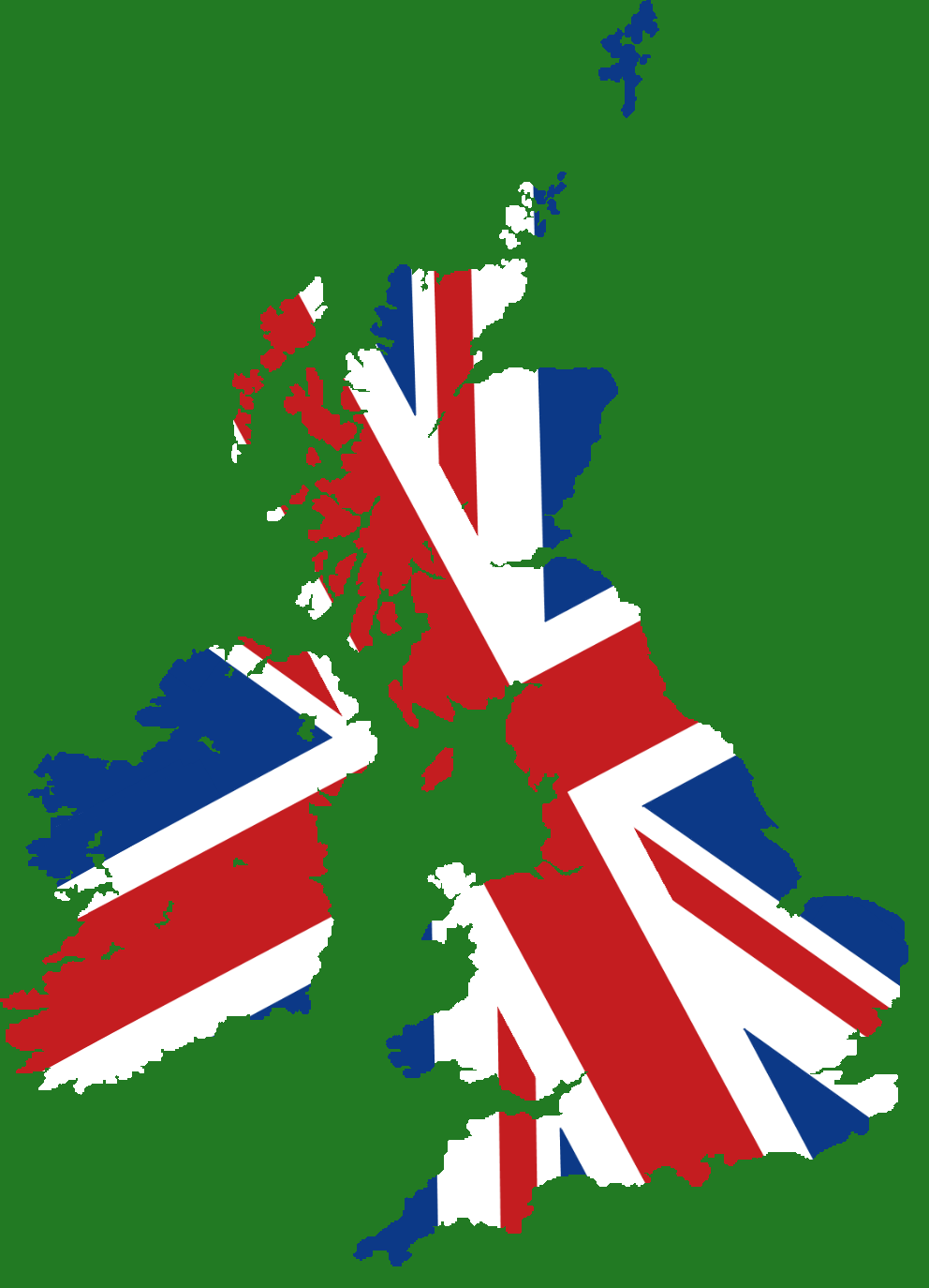 British Isles Union Jack (992x1374), Png Download