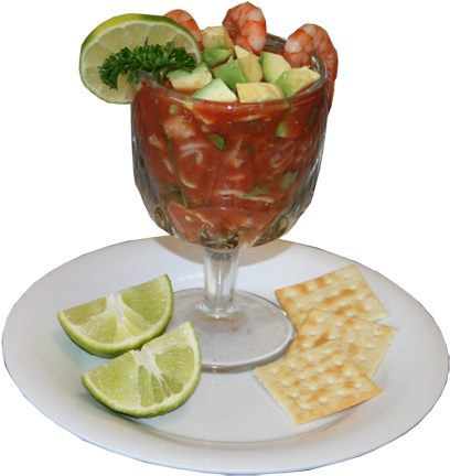Cocktail De Camarones - Coctel De Mariscos Png (500x482), Png Download
