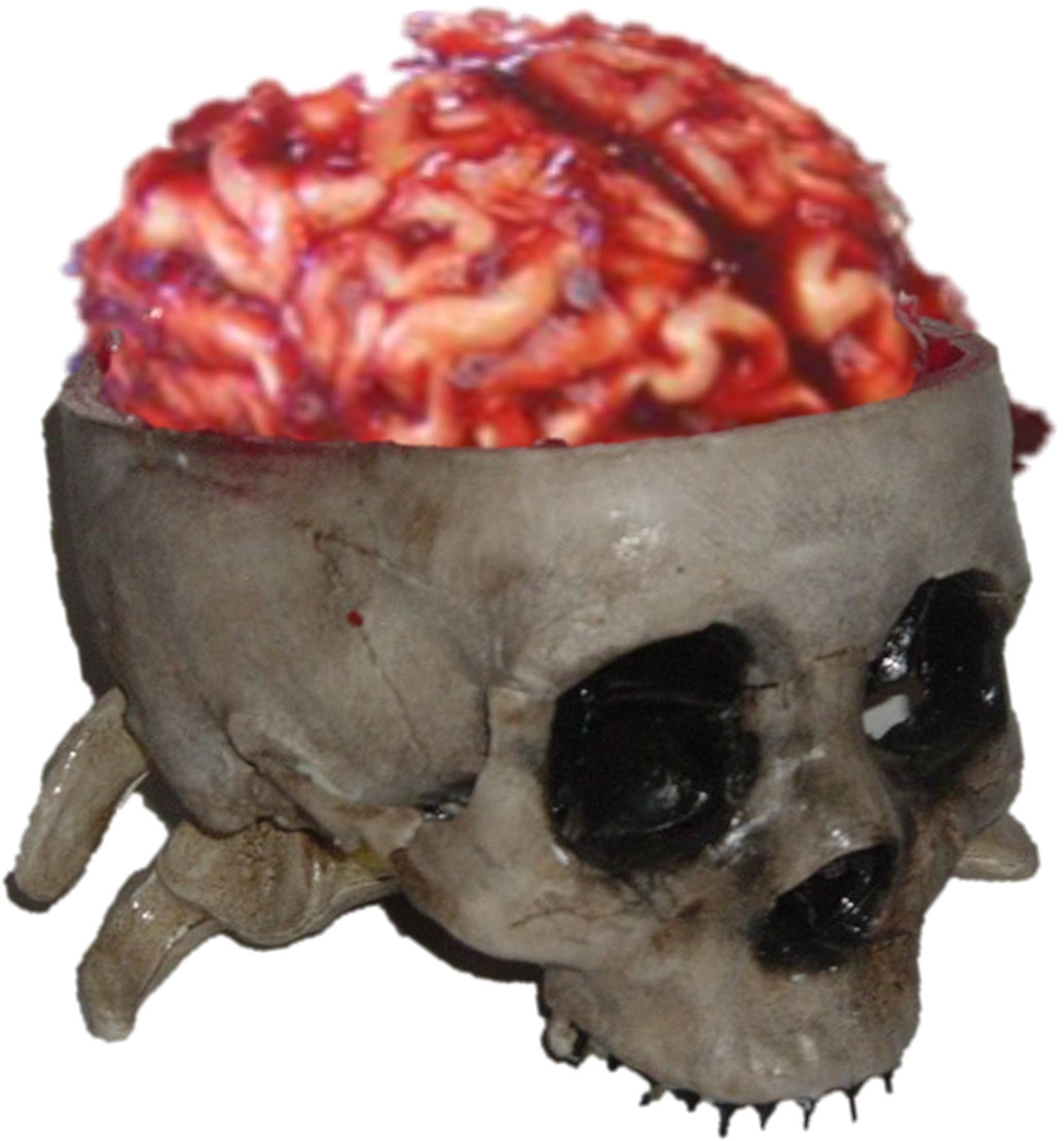 Turn Classic Cocktail Shrimp Into A Gruesome Halloween - Skull (1374x1343), Png Download