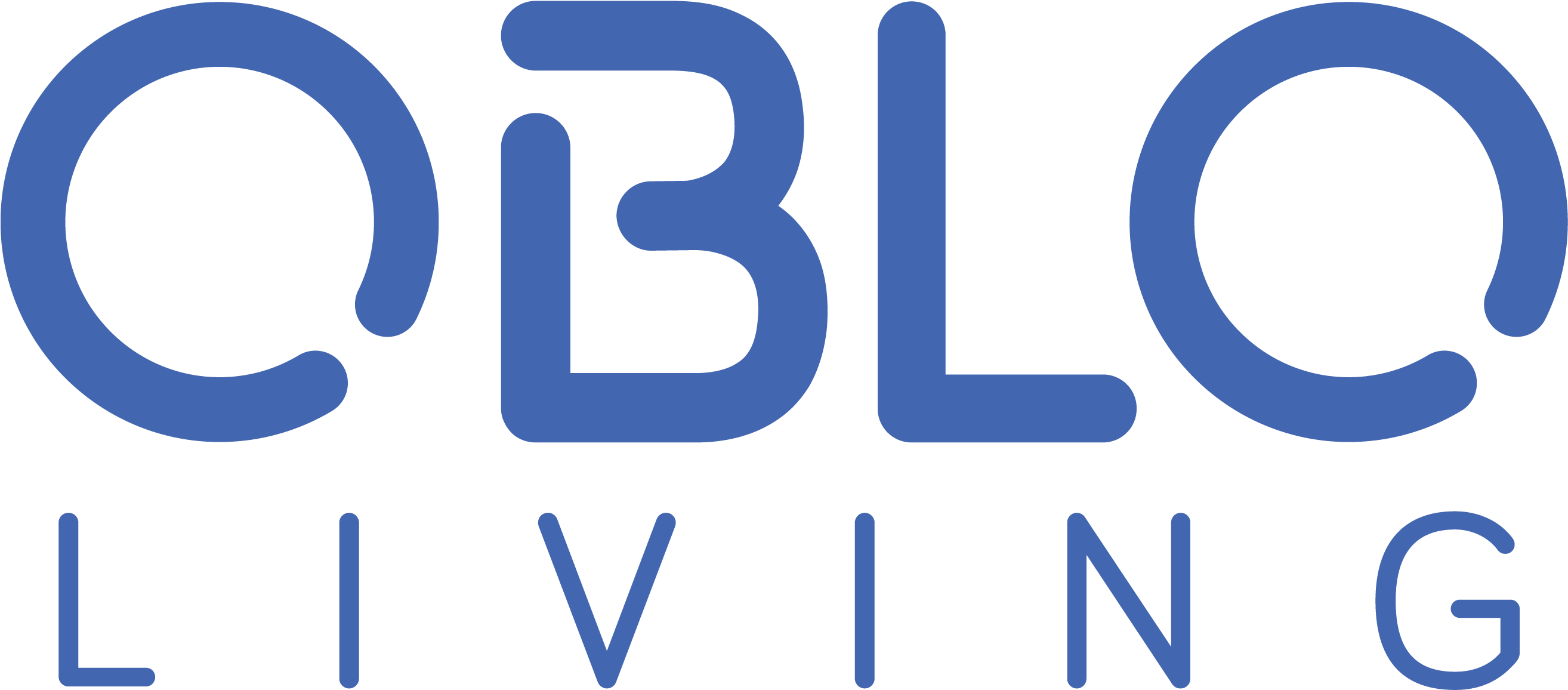Obloliving Dva Reda - Oblo Living Png (2903x1275), Png Download