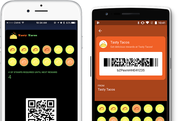 Digital Stamp Cards Apple Wallet And Google Pay - Google Pay Loyalty Card (772x530), Png Download