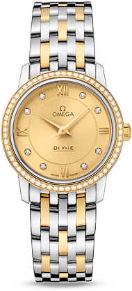 /omega Replica 2014/collection/de Ville/omega Watches - Omega De Ville Woman (430x591), Png Download