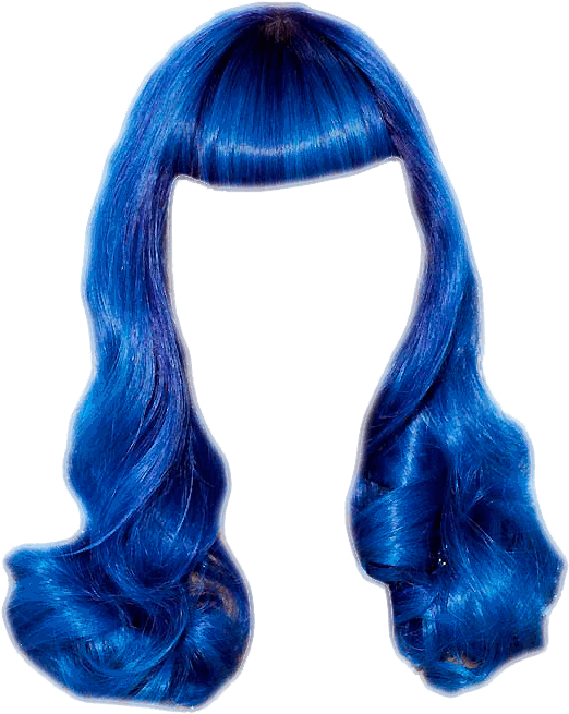 Descargar Colección Completa Haciendo Clic Aquí - Katy Perry With Blue Hair (533x664), Png Download
