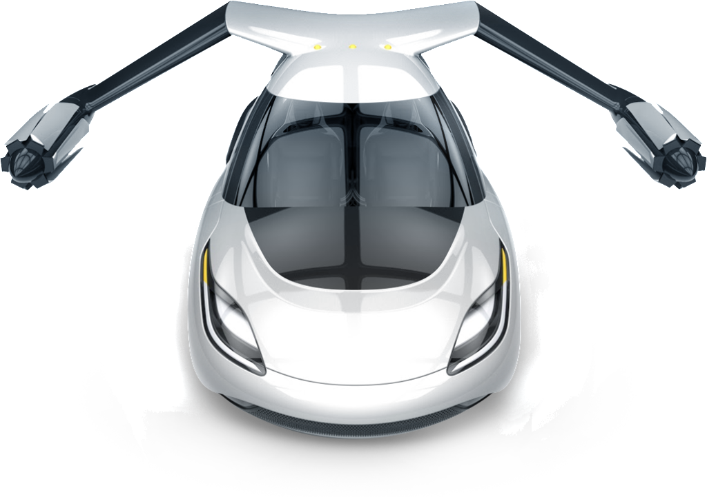 Flying Car Design - Flying Car No Background (1024x721), Png Download