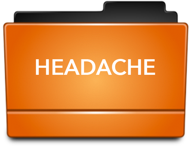 Headache Ofolder - Icon (700x700), Png Download