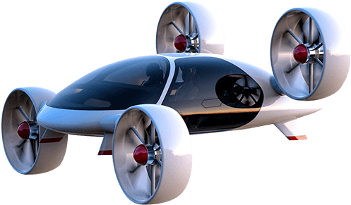 Bartini Flying Car - Japan Flying Car (600x300), Png Download