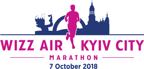 Wizz Air Kyiv City Marathon - Wizz Air Marathon 2018 (610x239), Png Download