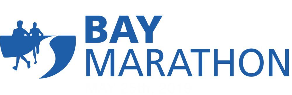 Bayshoremarathon Logo 2019 - Bayshore Half Marathon 2018 (1000x328), Png Download