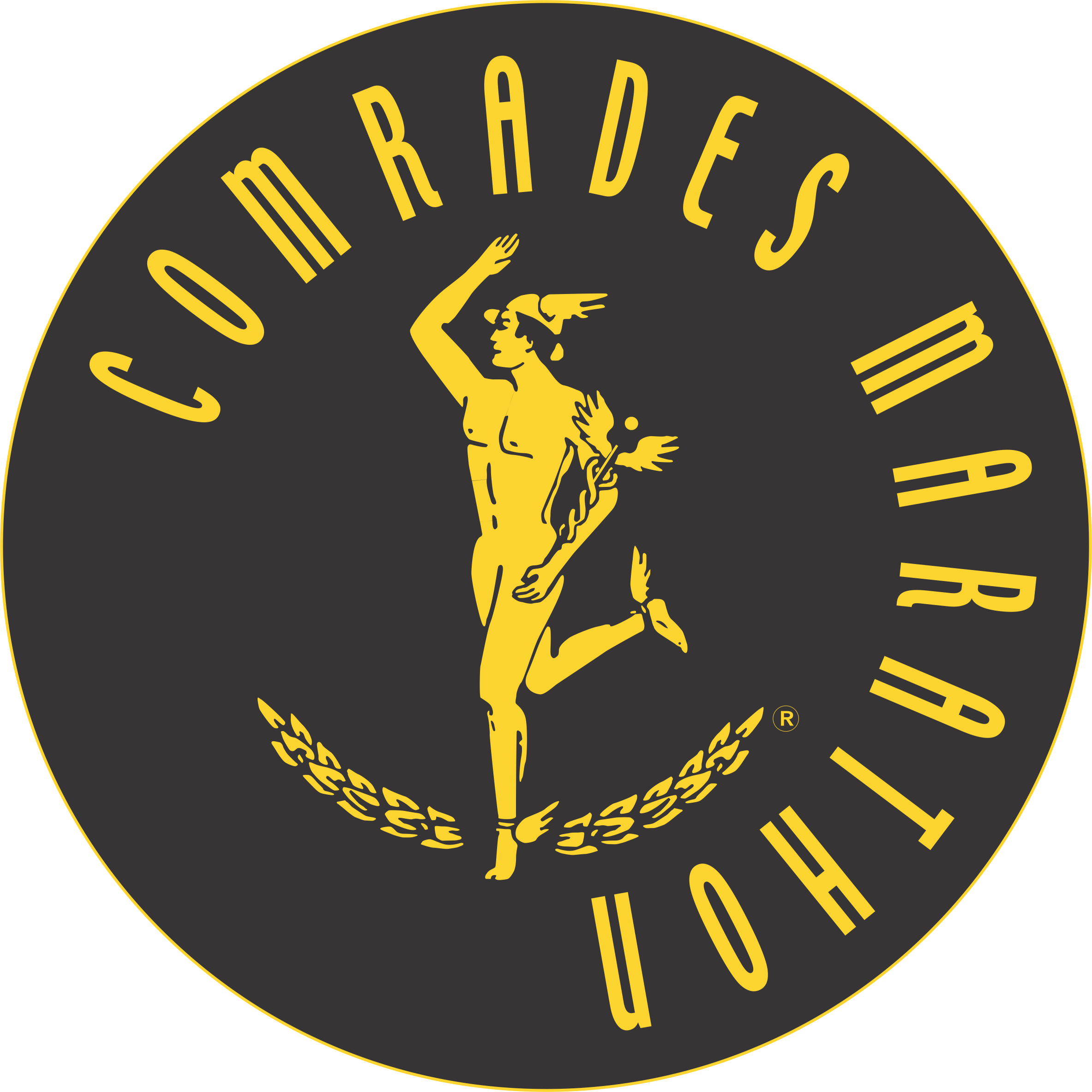 Comrades Marathon - Comrades Marathon Logo Png (2366x2366), Png Download